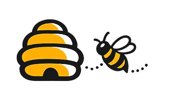 HivePay hive and bee mark